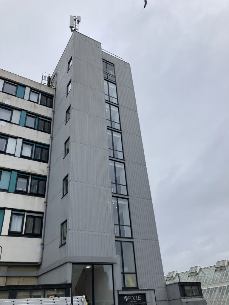 High rise residential building